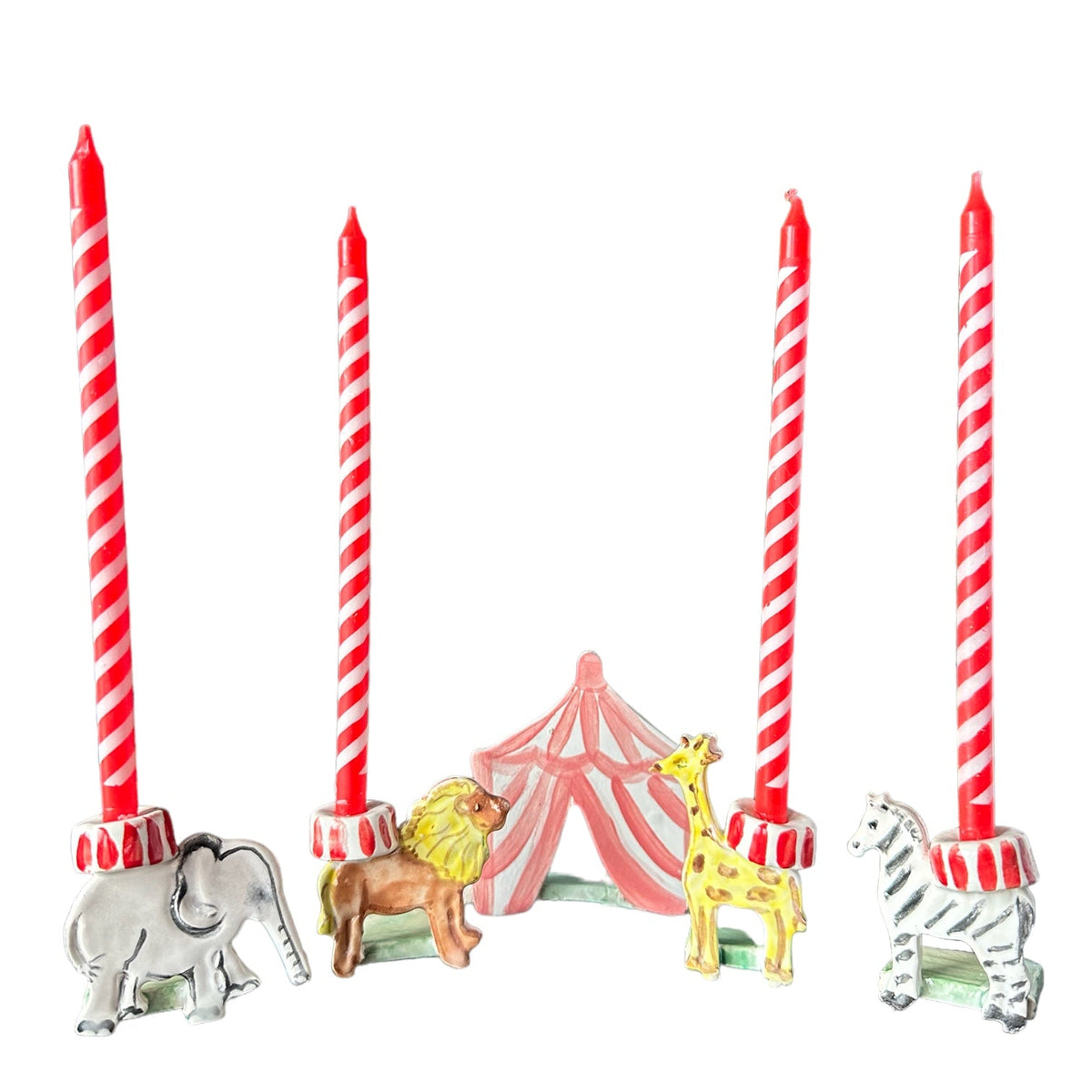 Set of Animal Crackers Cake Toppers - Premium Cake Topper from Tricia Lowenfield Design 