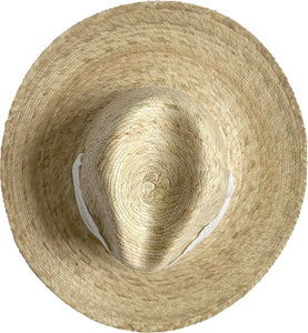 Zinnia Sun Hat in Wide & Short Lace Eyelet Ribbon