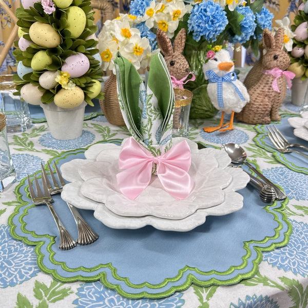 Bettina Placemat in Blue & Green, Set of 4