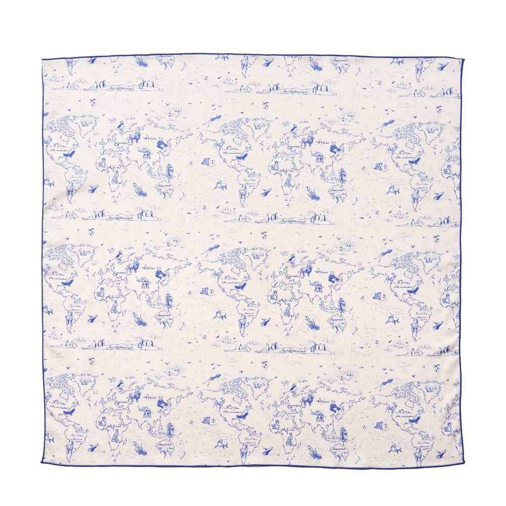 Atlas Scarf in Blue
