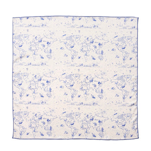 Atlas Scarf in Blue