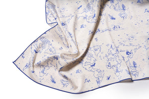 Atlas Scarf in Blue