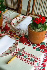 Geranio Rectangular Tablecloth