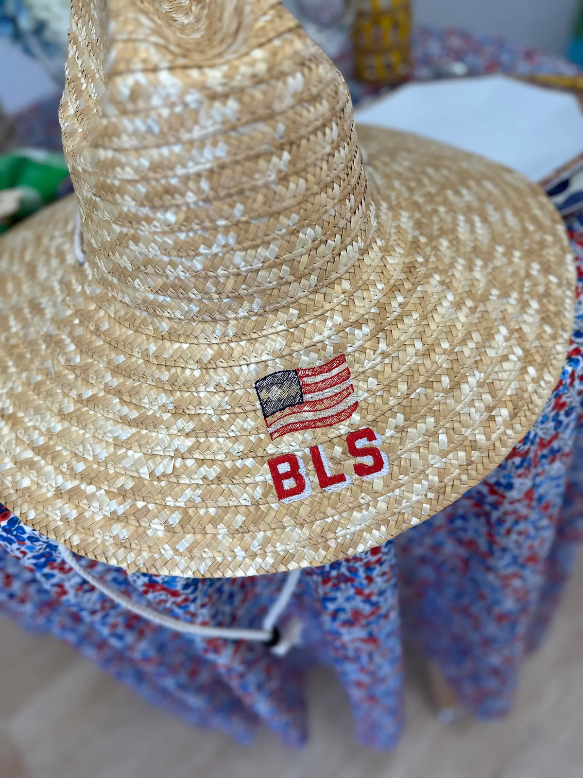 Hat of Summer-Flag & Monogram