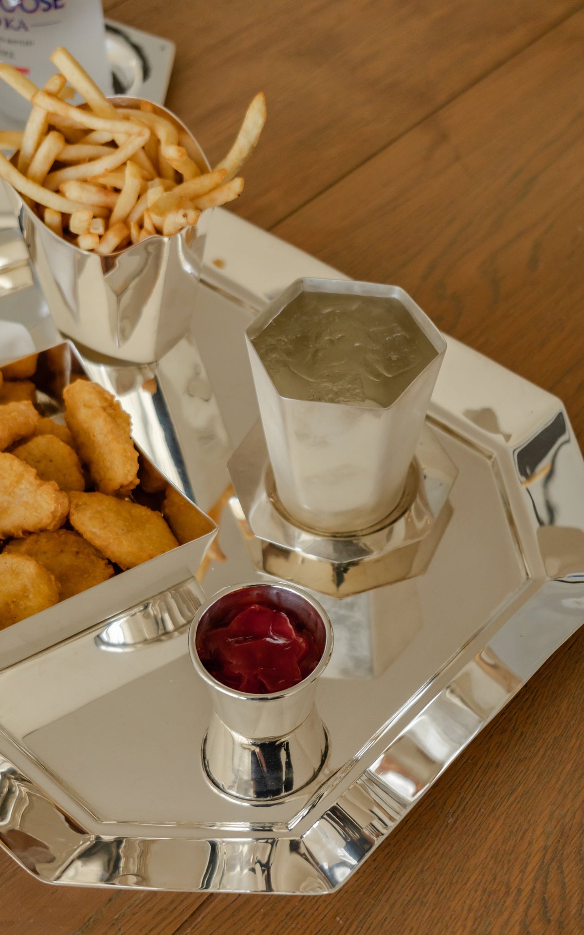 Silver Plated Le Food Tray