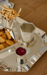Silver Plated Le Food Tray