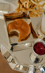 Silver Plated Le Food Tray