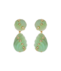 Raeni Drop Earrings in Mint