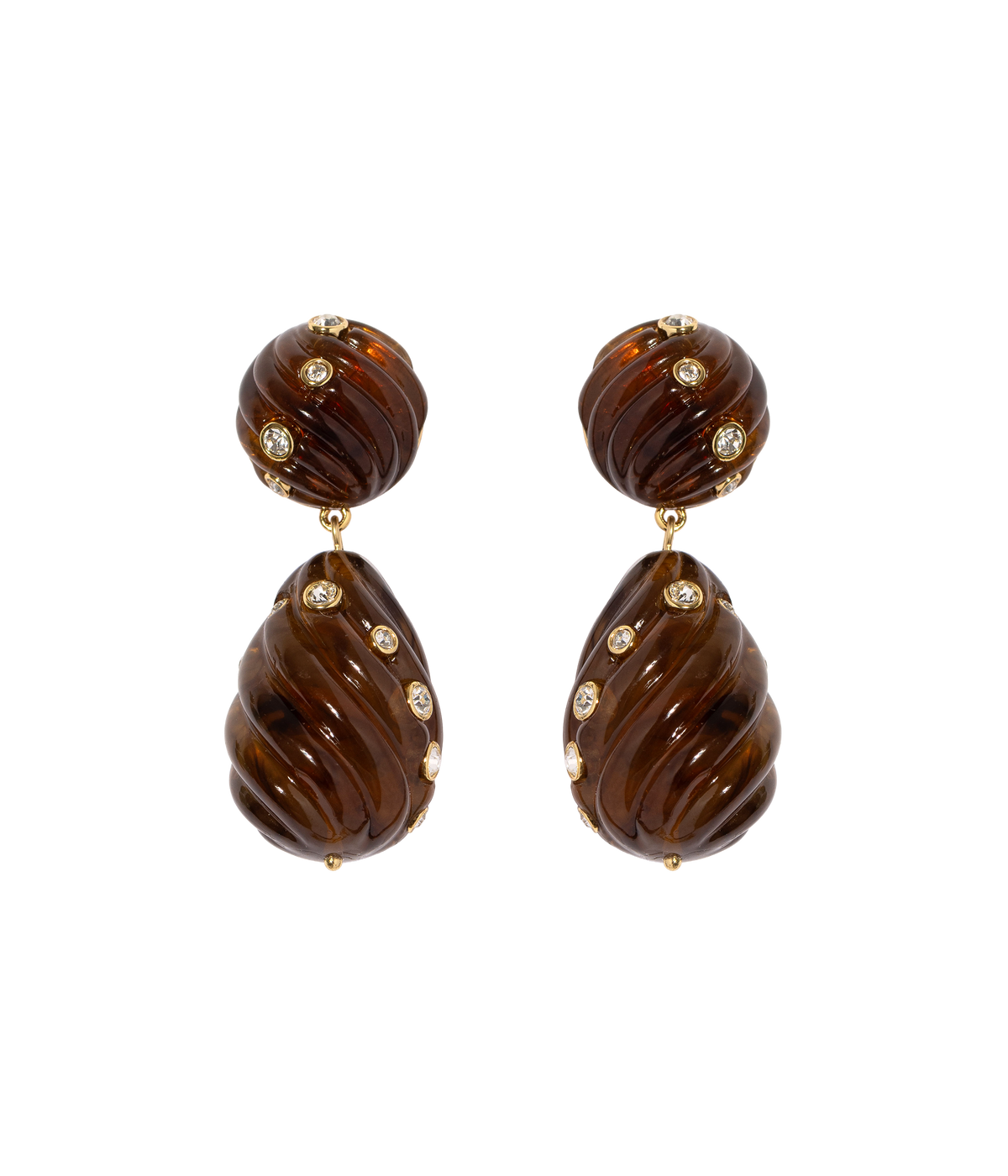 Raeni Drop Earrings in Tortoise