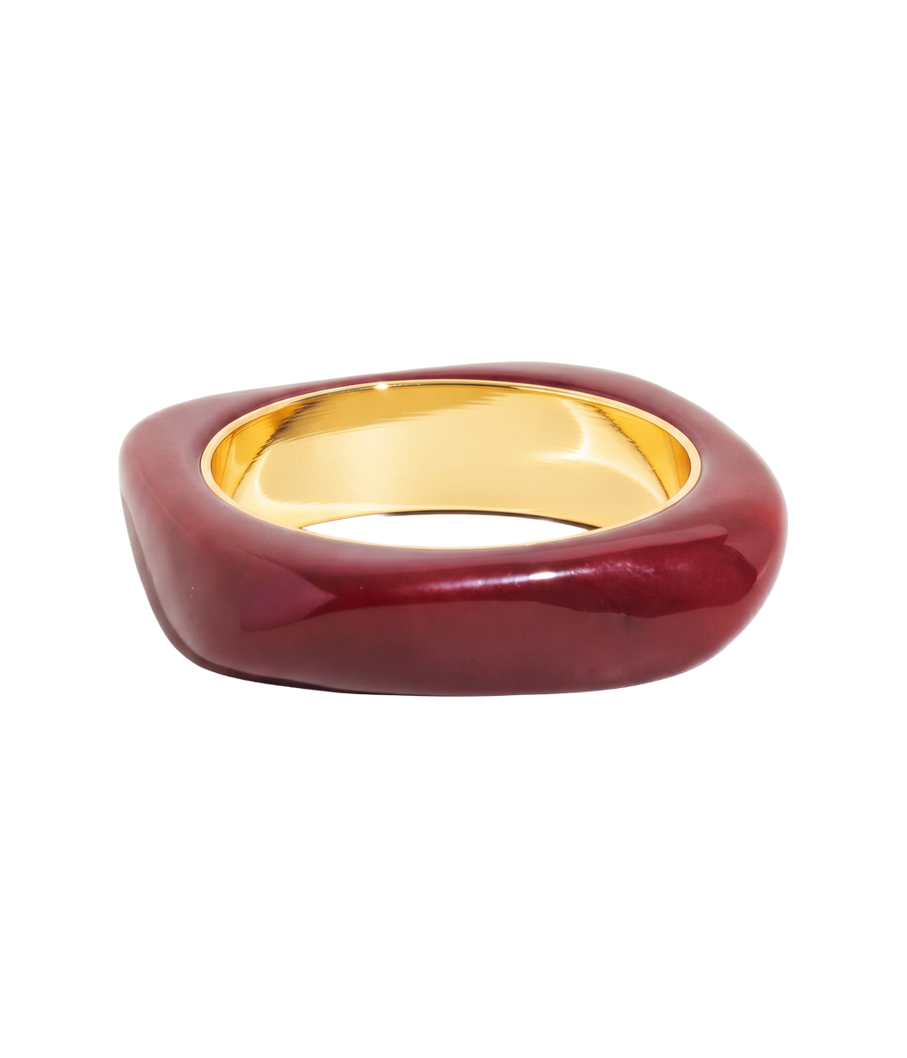 Paloma Bangle in Oxblood - Loren Hope