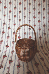 The Baby Garden Basket with Rose Print