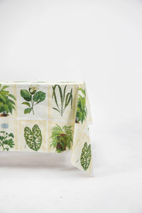 Botanical Print Rectangular Tablecloth