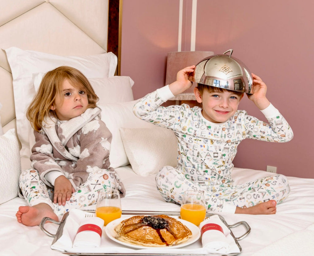 The Two Piece Pajama Set - NYC Alphabet Soup