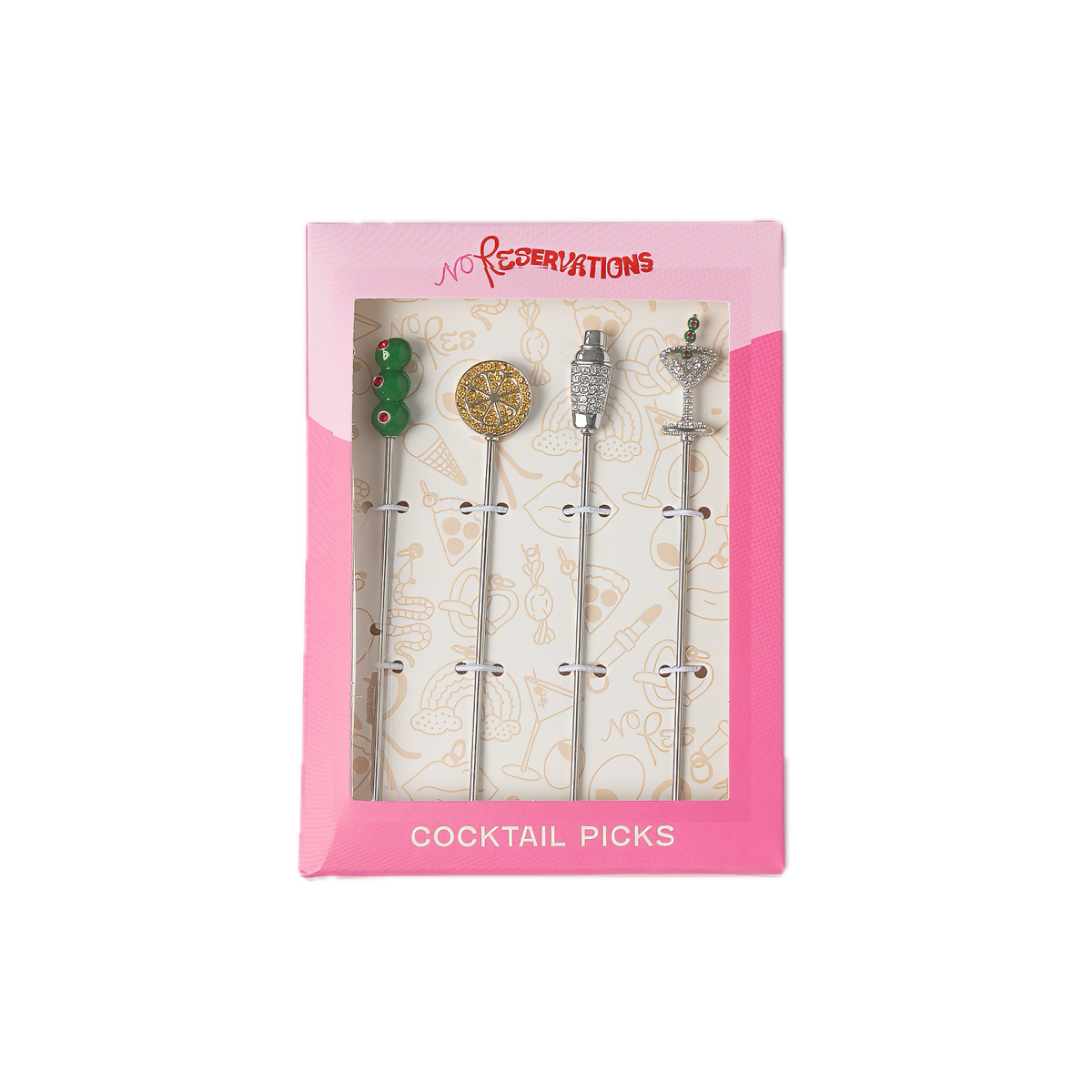 Martini Cocktail Pick, Set of 4