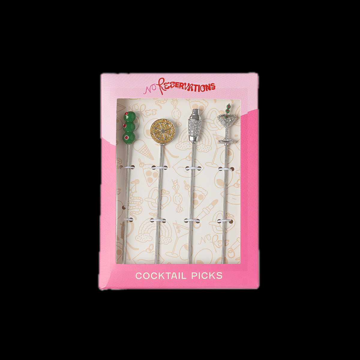 Martini Cocktail Pick, Set of 4