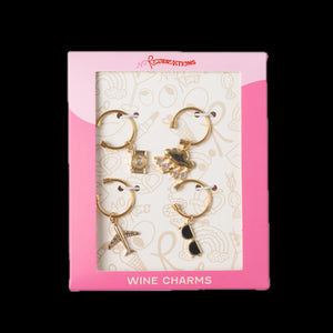 JetSetter Wine Charm Bundle, Set of 4