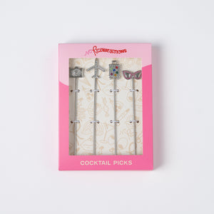 Jet Setter Cocktail Pick, Set of 4