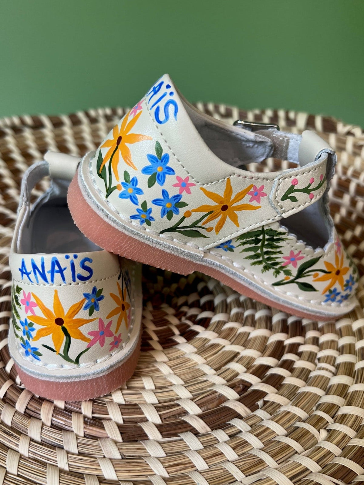 Wildflower Mary Janes