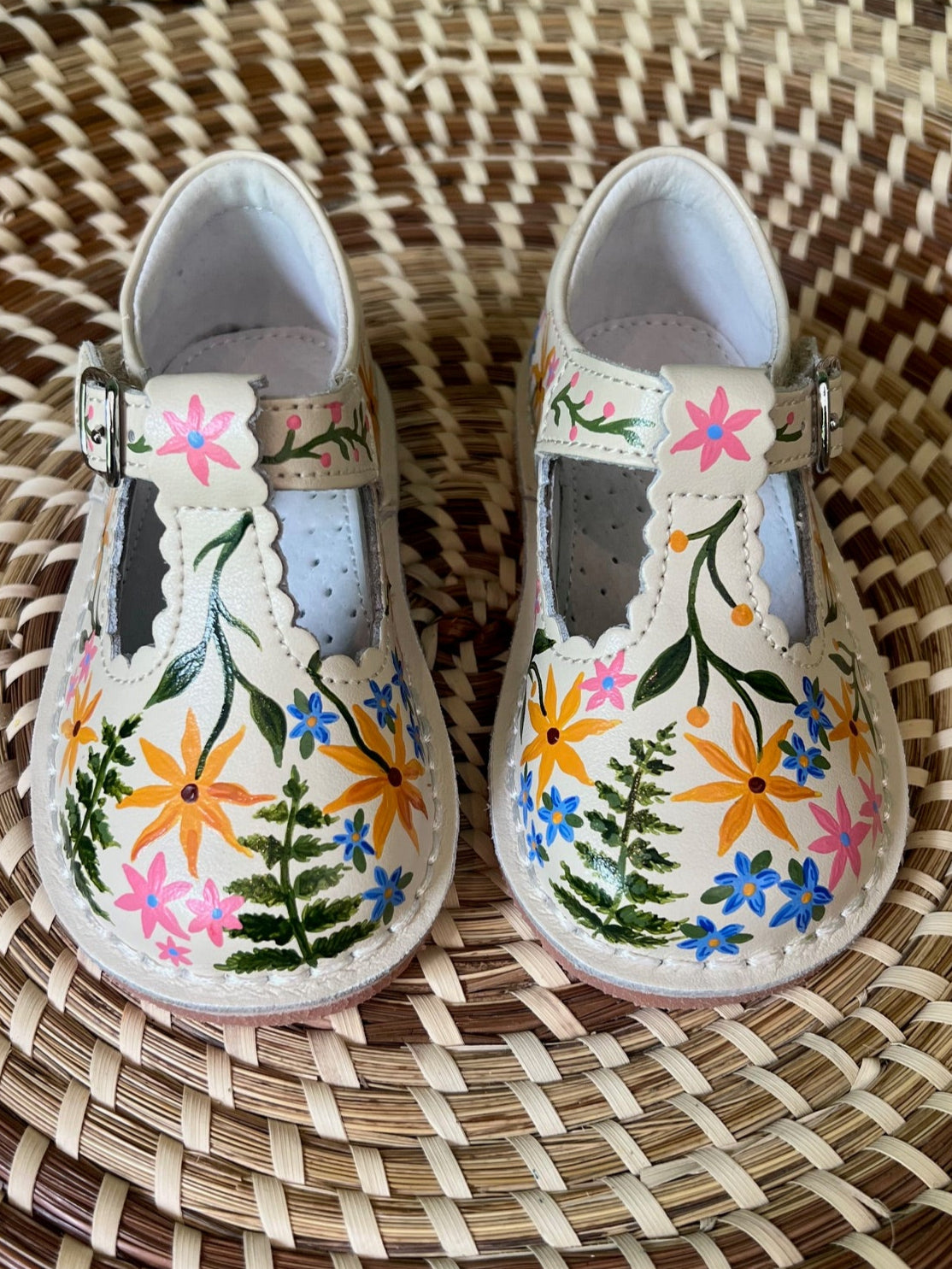 Wildflower Mary Janes