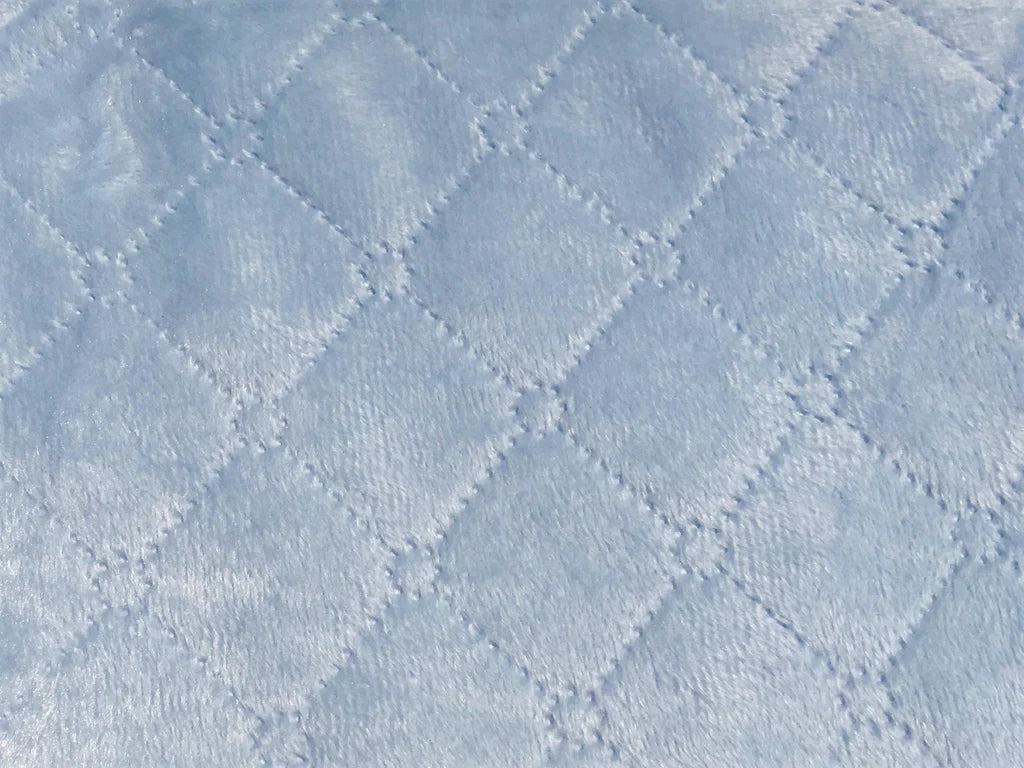 Quileted Plush Baby Blanket