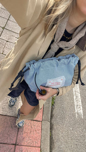 "Camarinas" Pouch in Blue