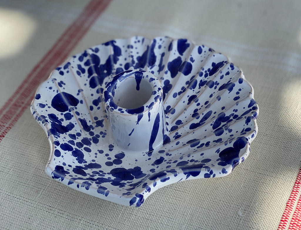Concha Candle White