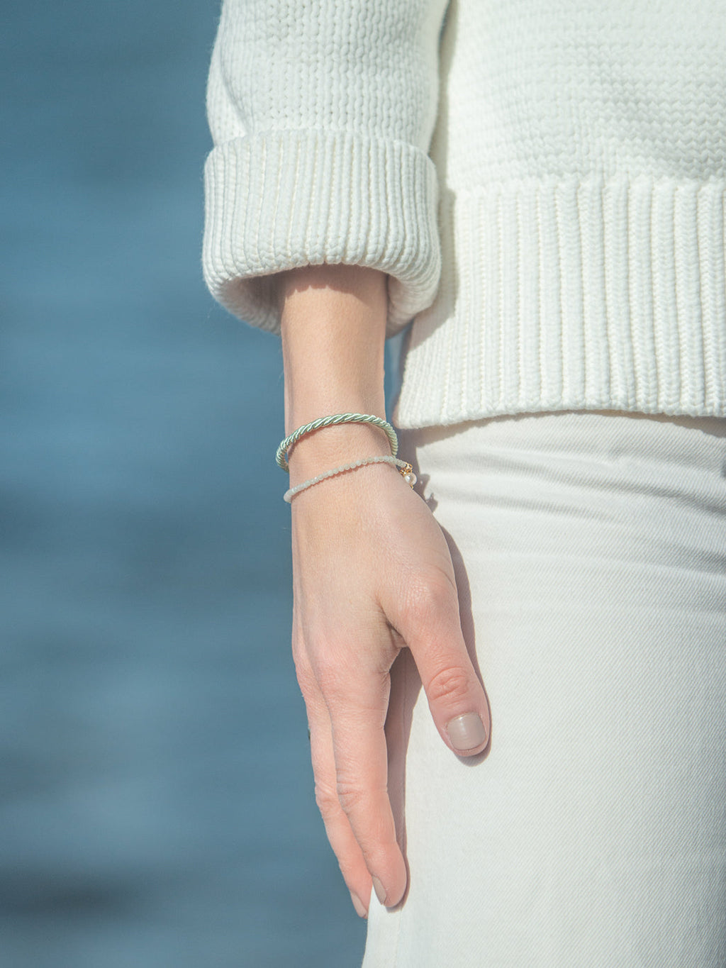 Lia Bracelet in Mint