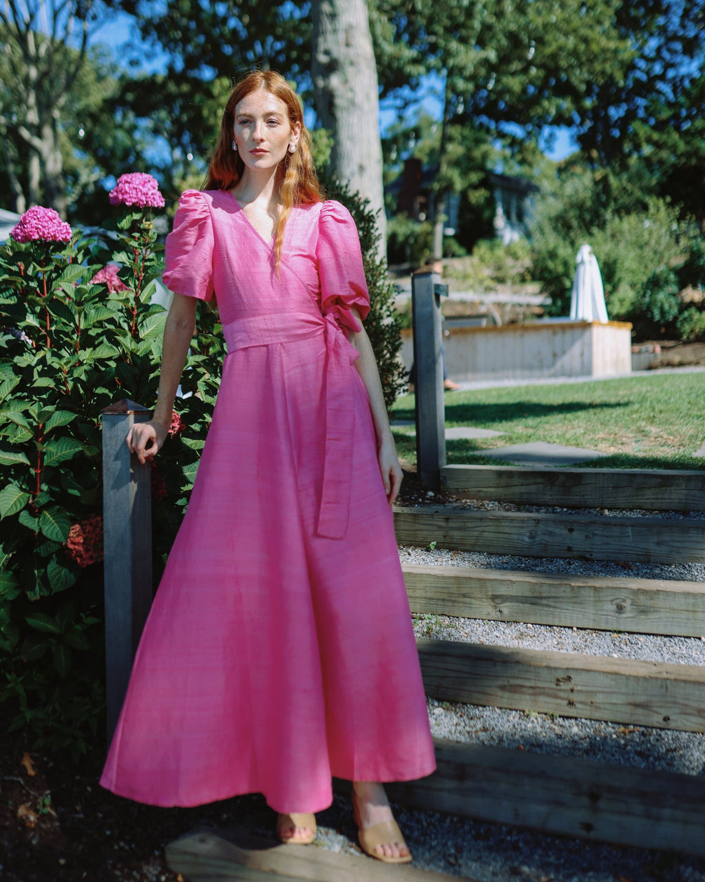 Kate Maxi Dress in Bougainvillea