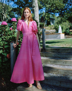 Kate Maxi Dress in Bougainvillea