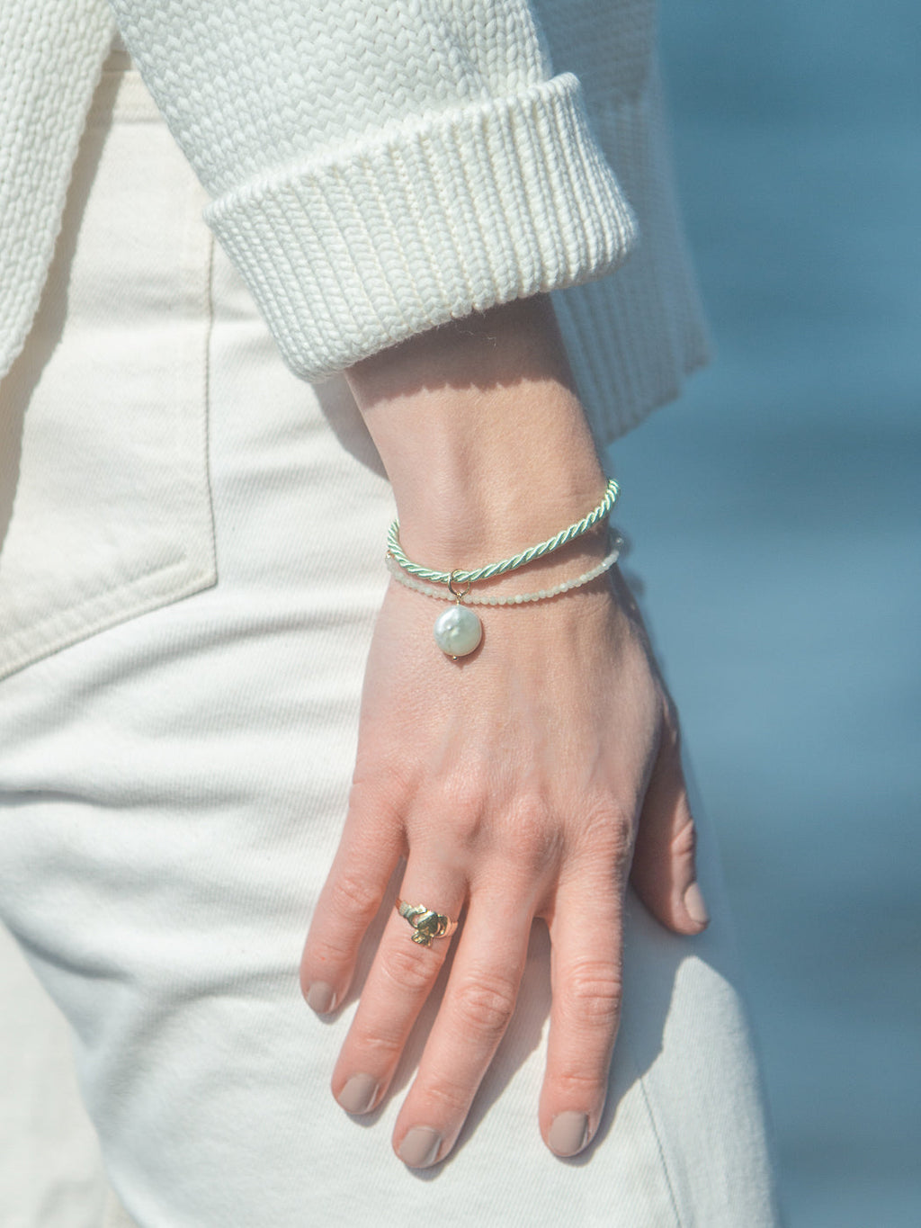 Lia Bracelet in Mint