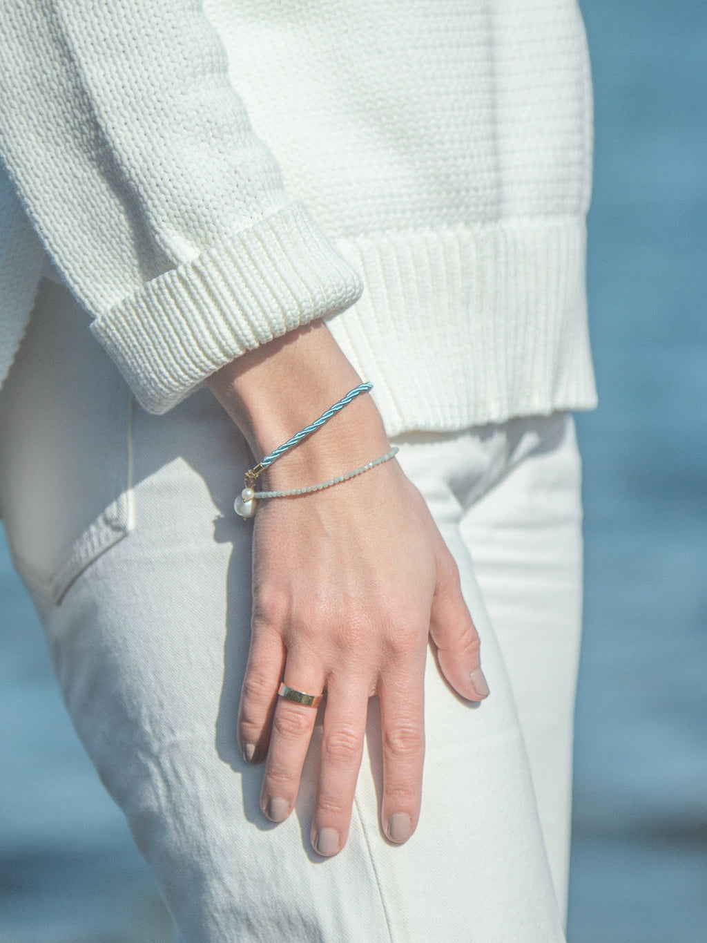 Lia Bracelet in Light Blue
