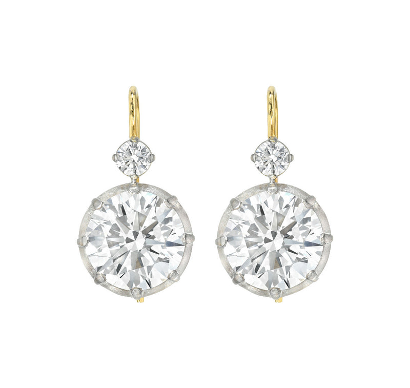 Francesca Double Georgian Drop Earring