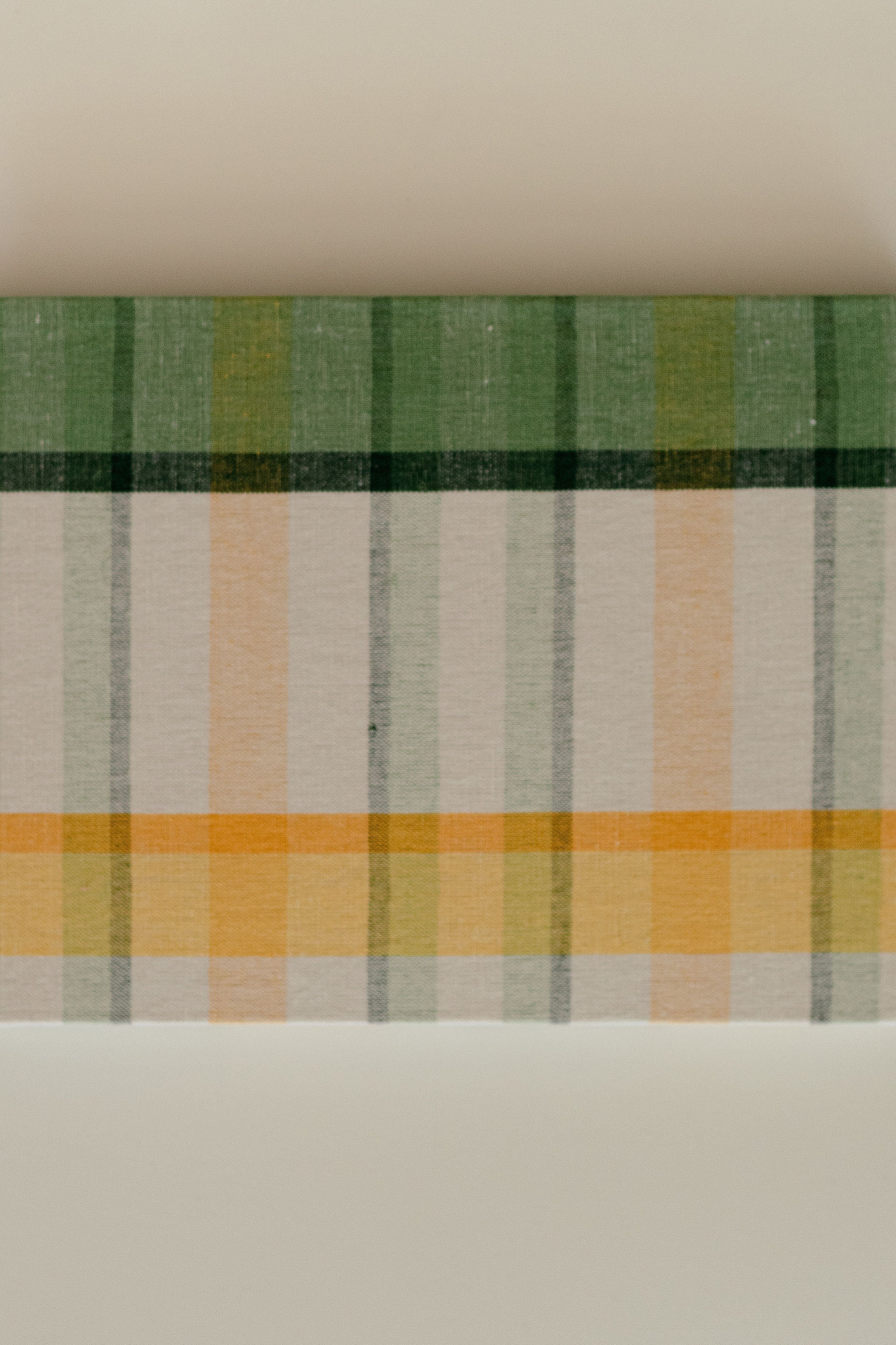 Guest Book in Plaid