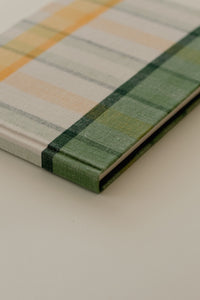 Guest Book in Plaid