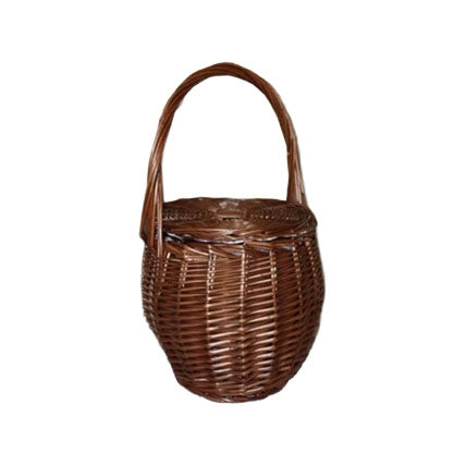 The Garden Basket in Rose Print