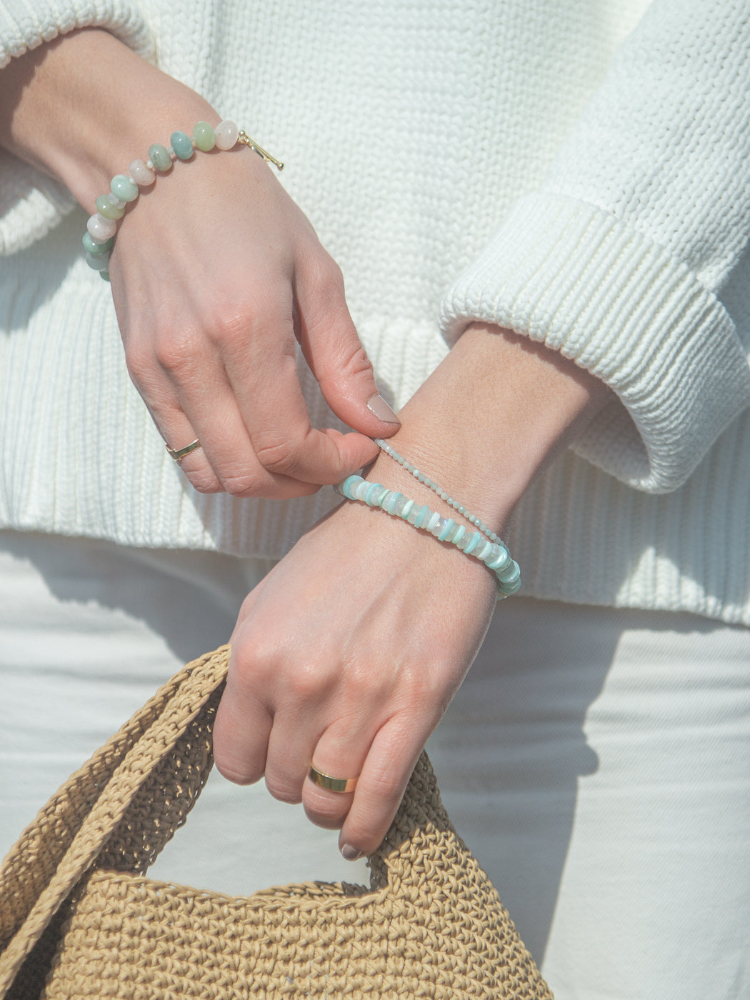 Lia Bracelet in Light Blue