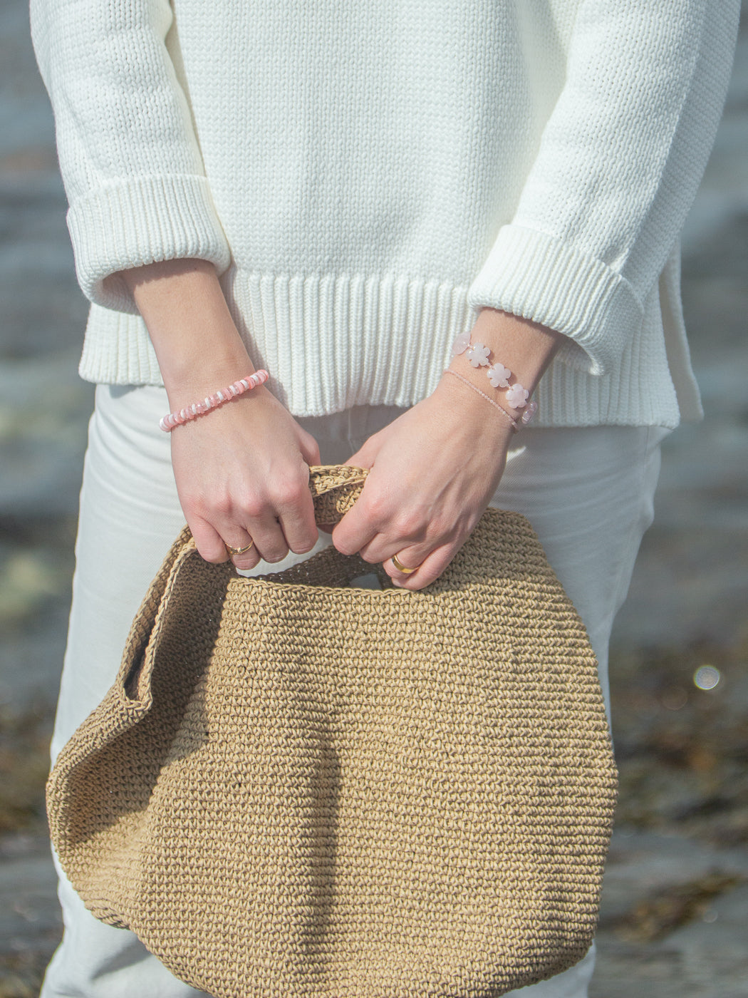 Daisy Bracelet in Pink