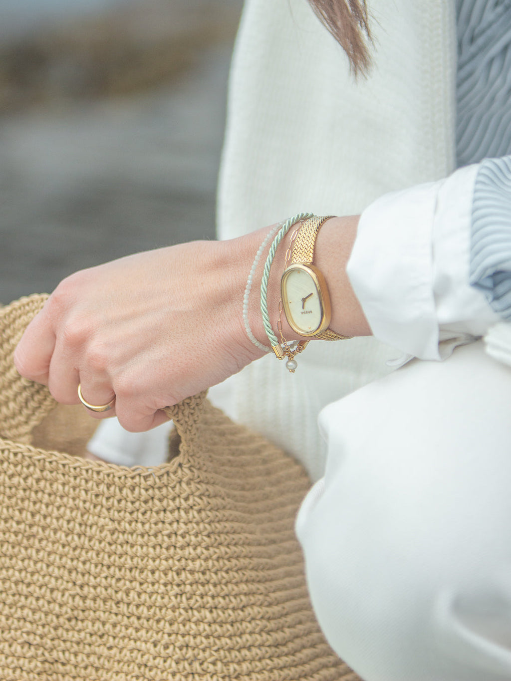 Lia Bracelet in Mint