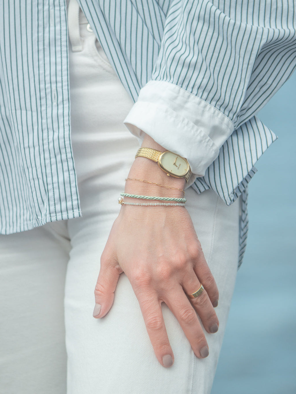 Lia Bracelet in Mint