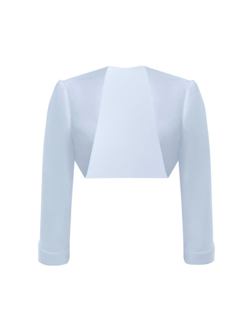 The Liza Bolero in Pale Blue