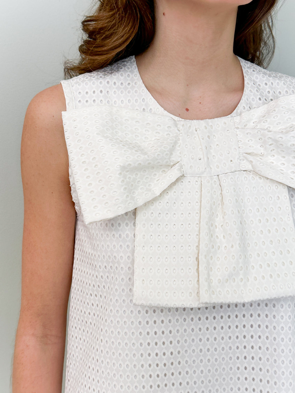 Mimi Dress in Broderie Anglaise