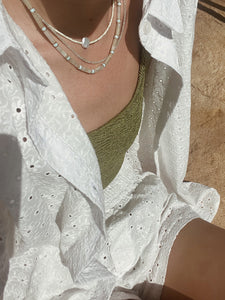 Rue Necklace in Mint
