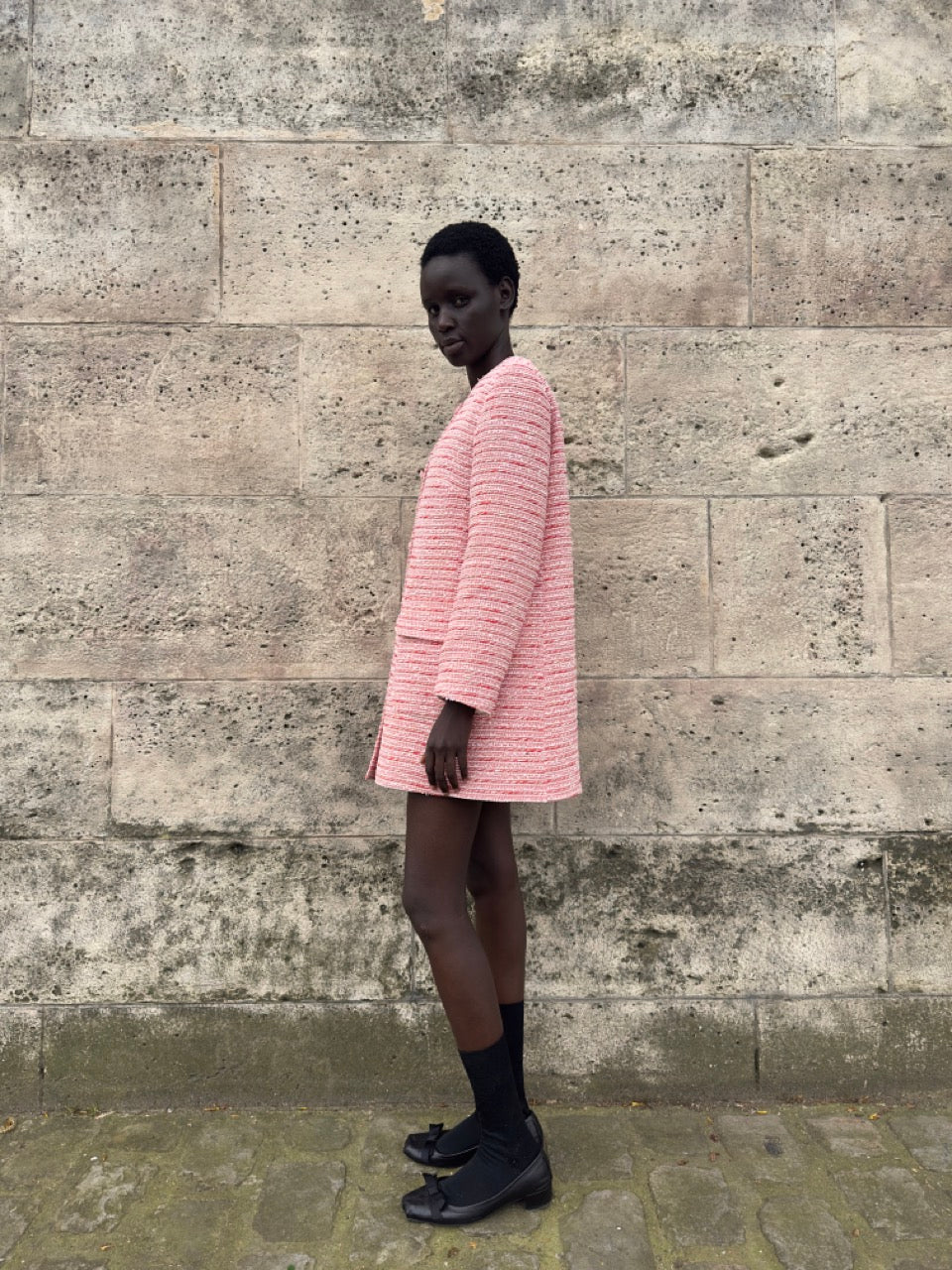 Stephanie Jacket in Rouge Bateau