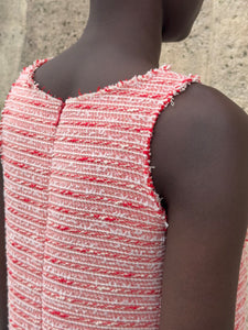 Jane Dress in Rouge Bateau