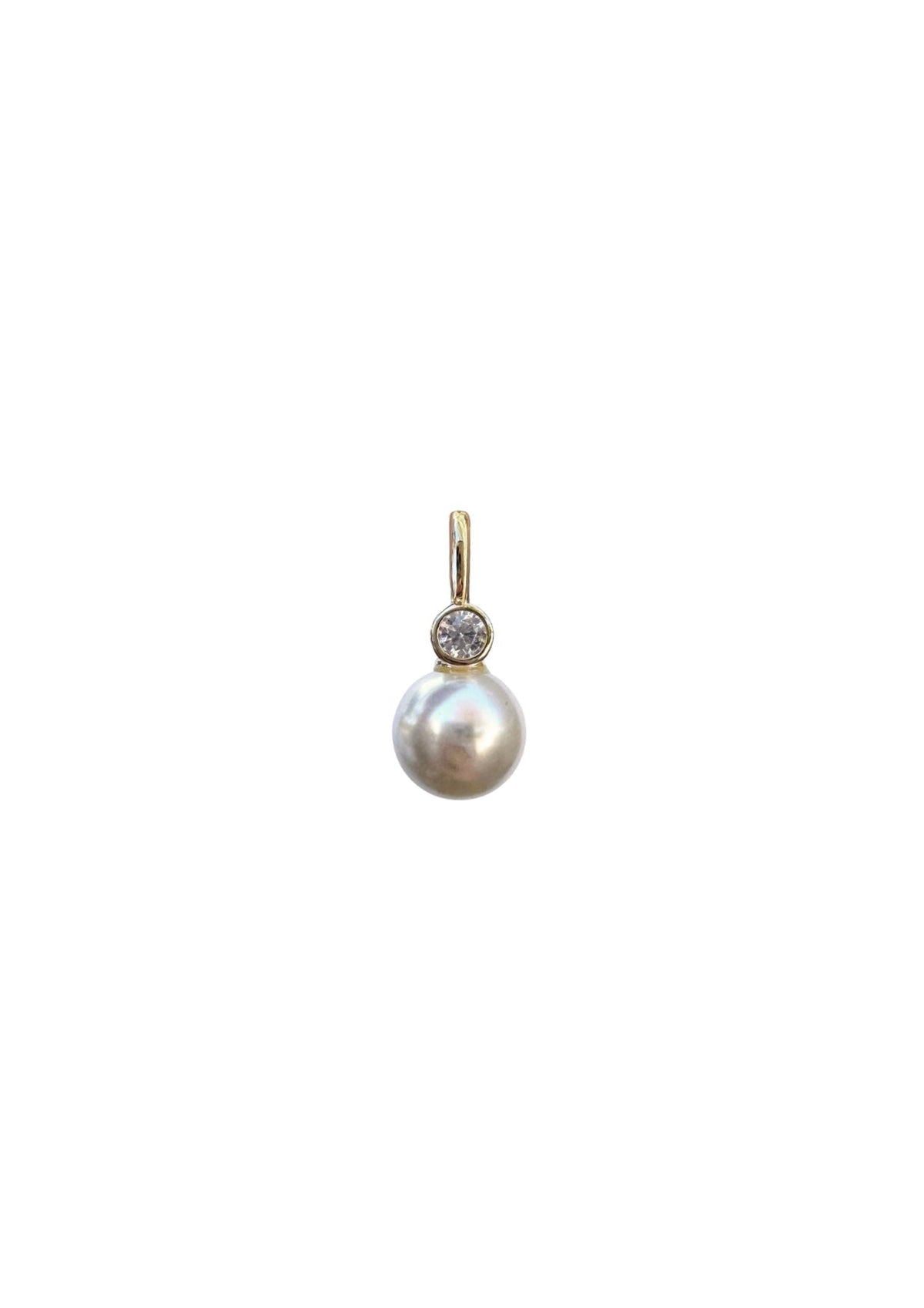 Petite Pearl Drop Charm