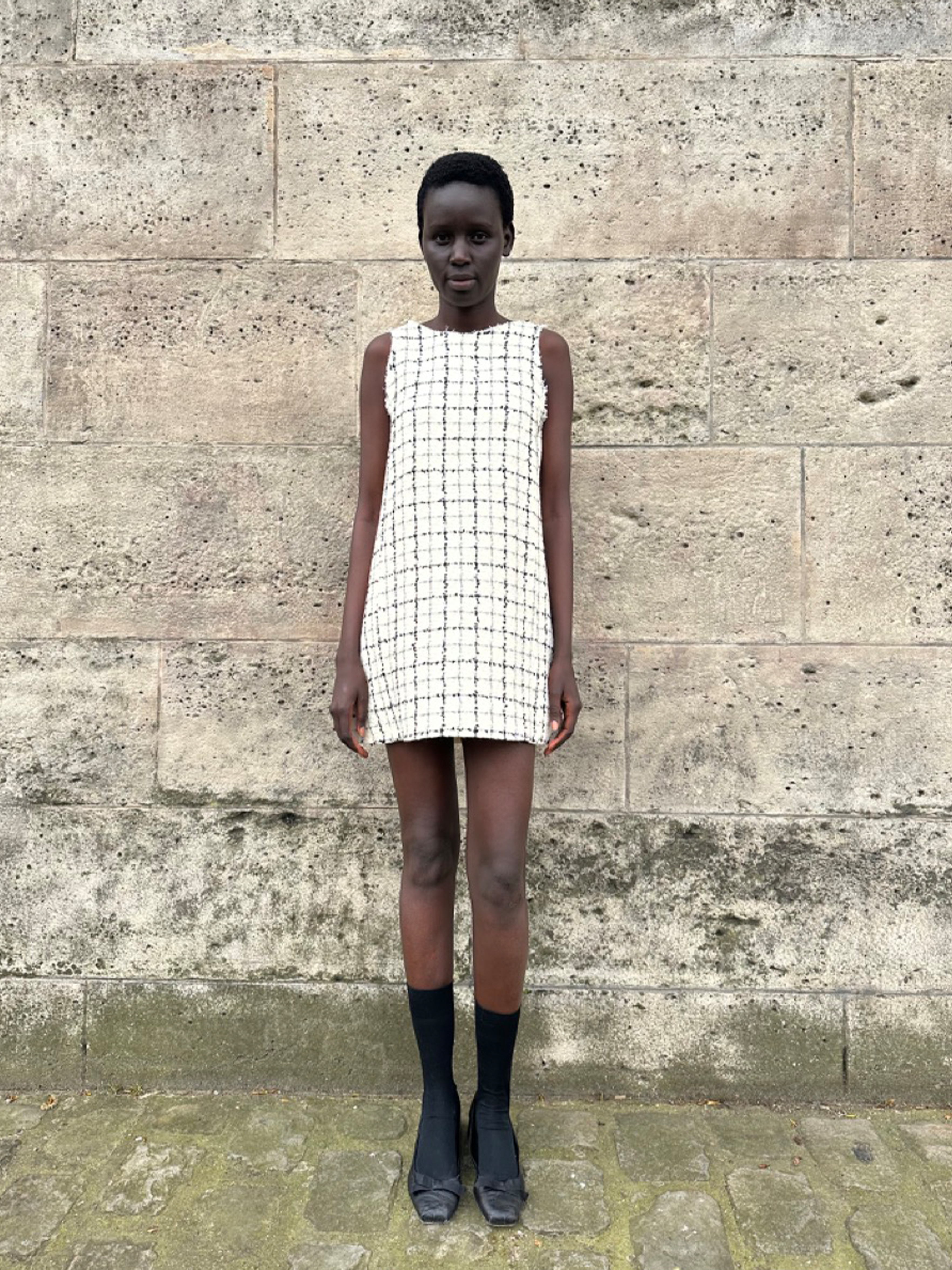 Jane Dress in Carré Alpin