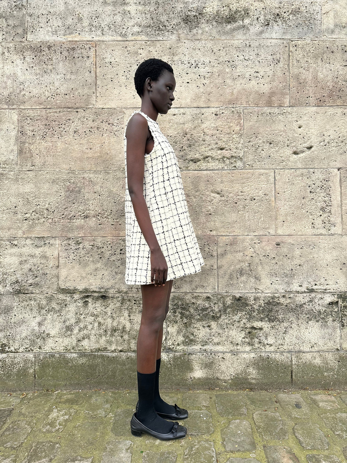 Jane Dress in Carré Alpin