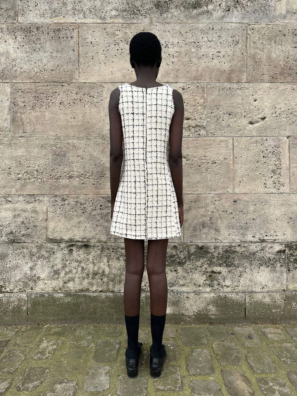 Jane Dress in Carré Alpin