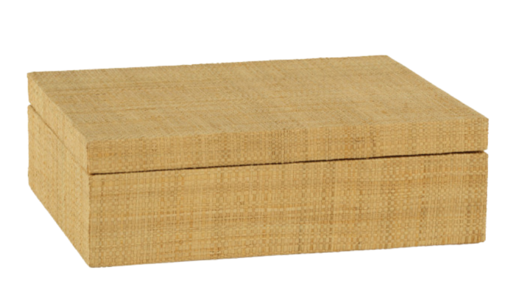 Bungalow Grasscloth Box