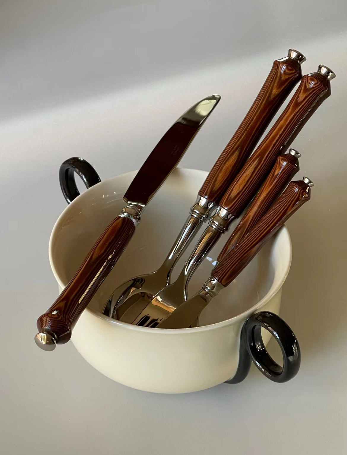 Pluton Place Setting, Set of 5